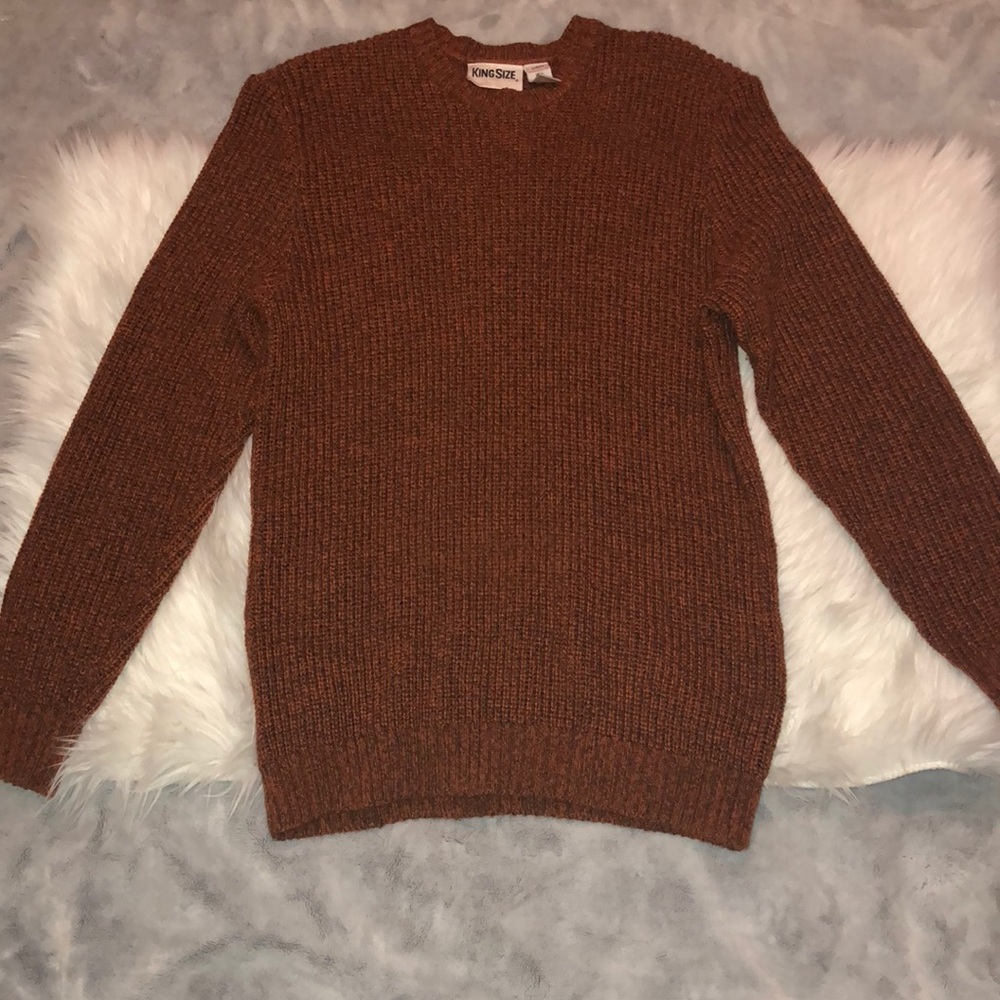 **SOLD** Orange Oversized Fall Sweater